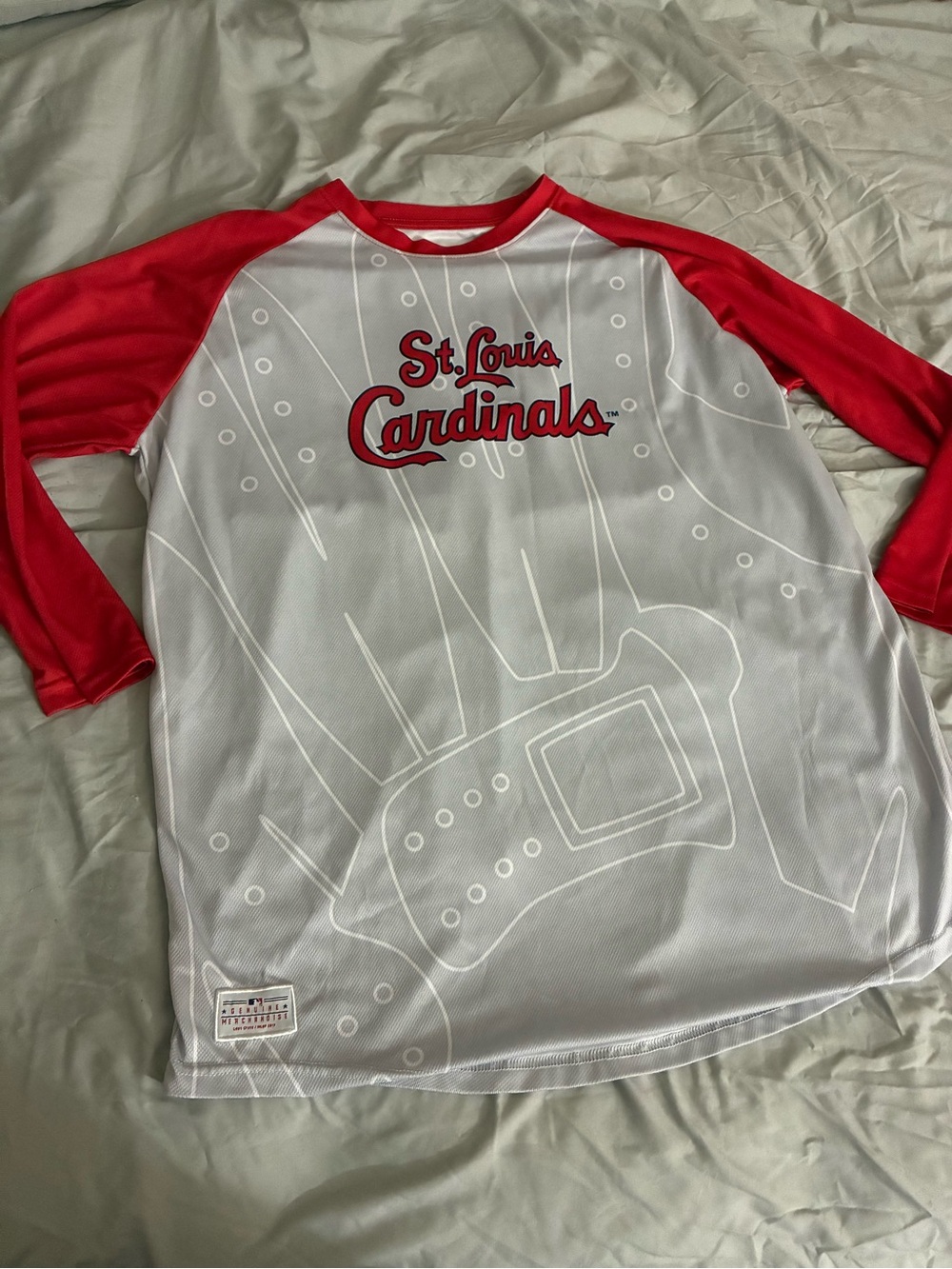 St. Louis Cardinals Red & White Baseball Jersey